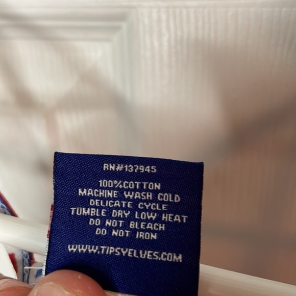 NWT Tipsy Elves Patterned Tank Top Size Medium - Picture 7 of 10